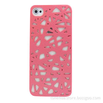 Hollow-out Bird's Nest Smart Hard Protective Cover for iPhone 4/4S, Comfortable to Use